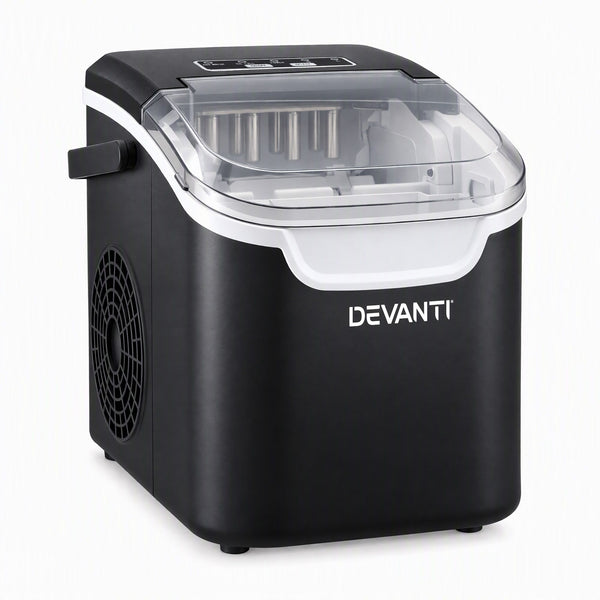 Devanti Ice Maker Ice Compact 12KG/24H Countertop Machine for Home Awezingly