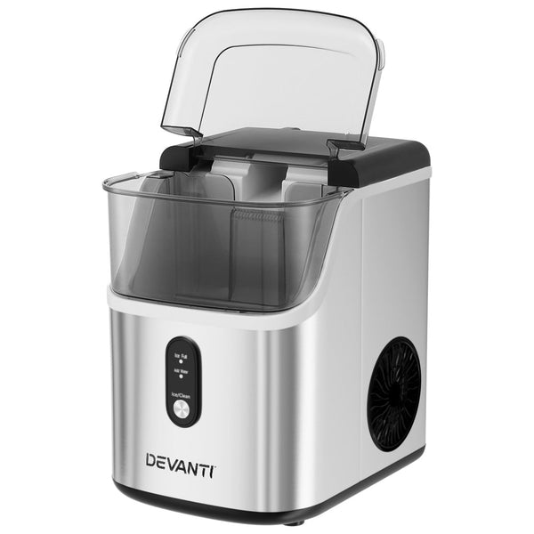 Devanti Ice Maker Machine 15kg Nugget Ice Cube Devanti