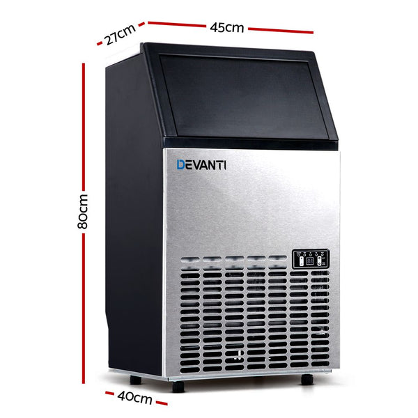 Devanti 45-60kg Commercial Ice Maker Machine Awezingly