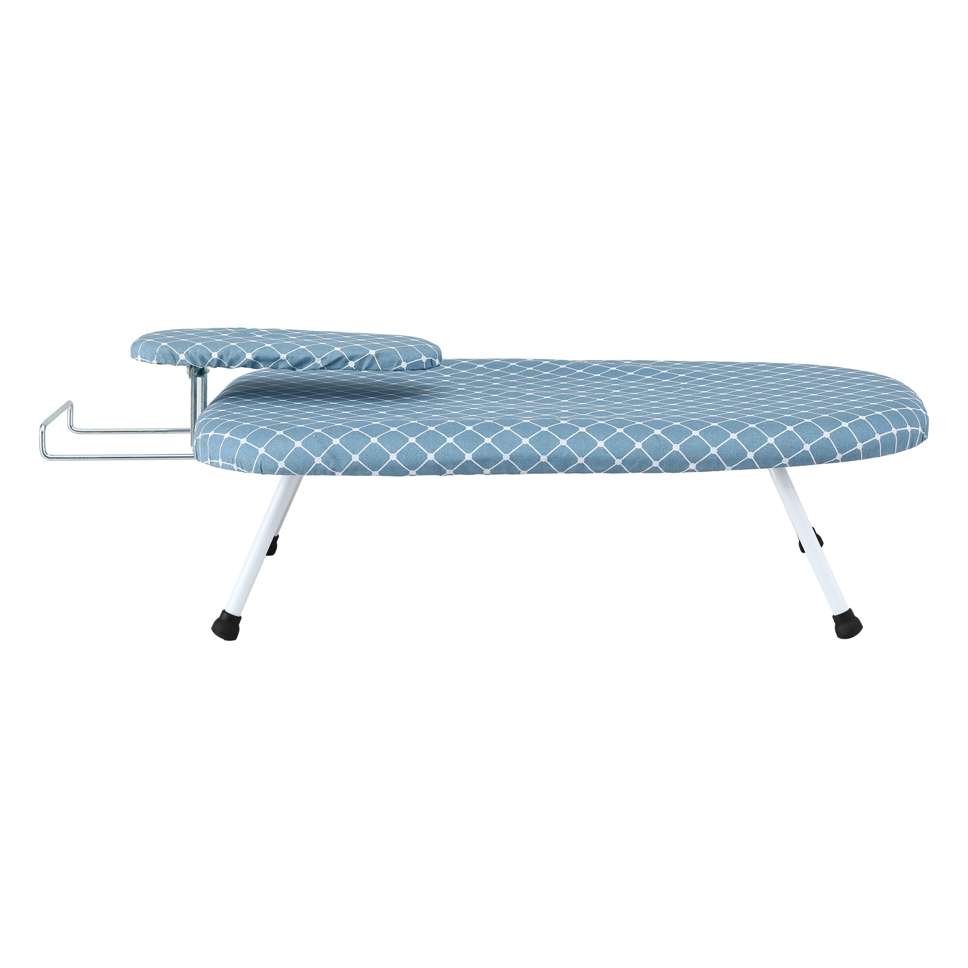 Artiss Tabletop Ironing Board with Small Ironing Boards with Folding Legs Blue Awezingly