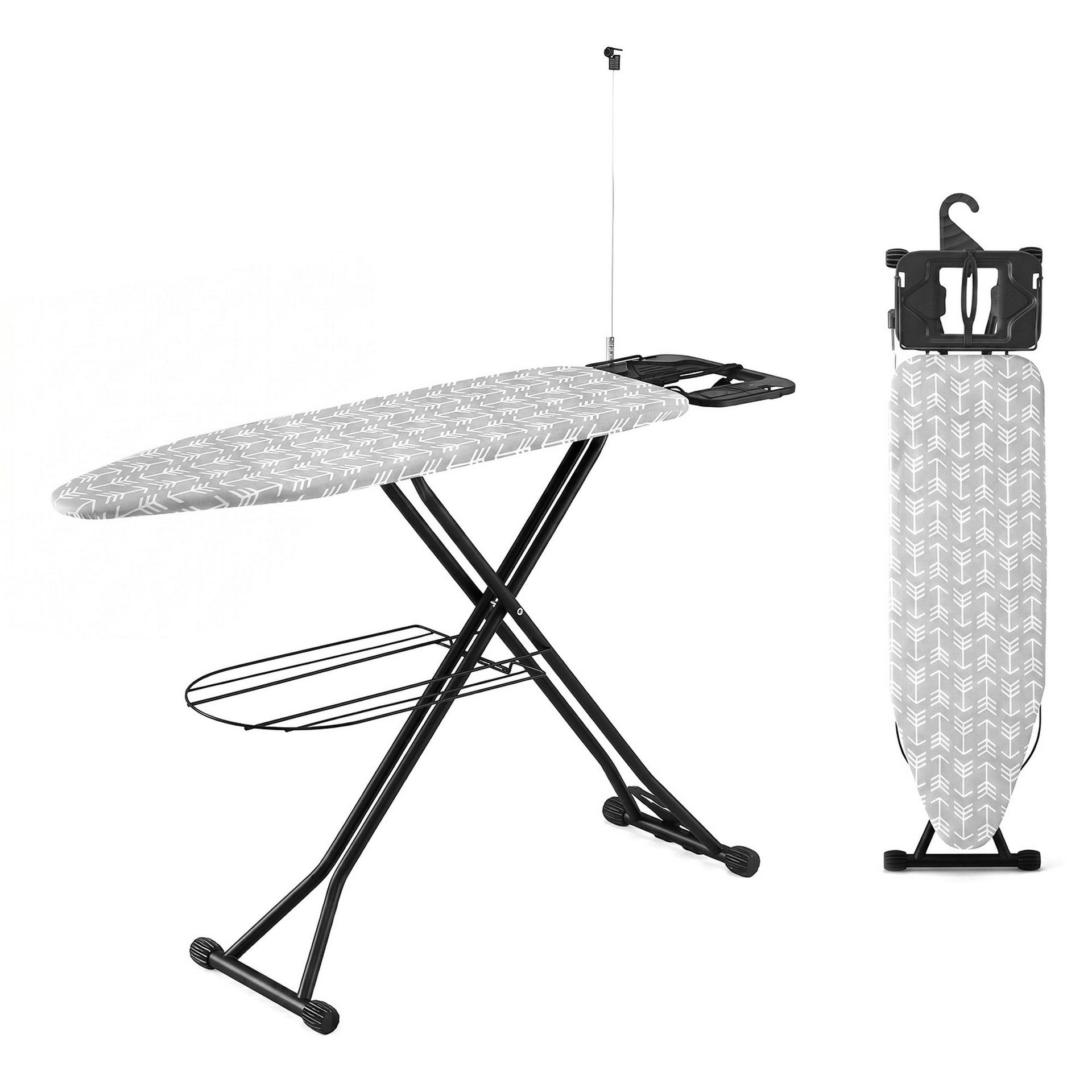 Artiss Foldable Ironing Board with Iron Rest Ironing Board for Laundry Room Arrow Awezingly