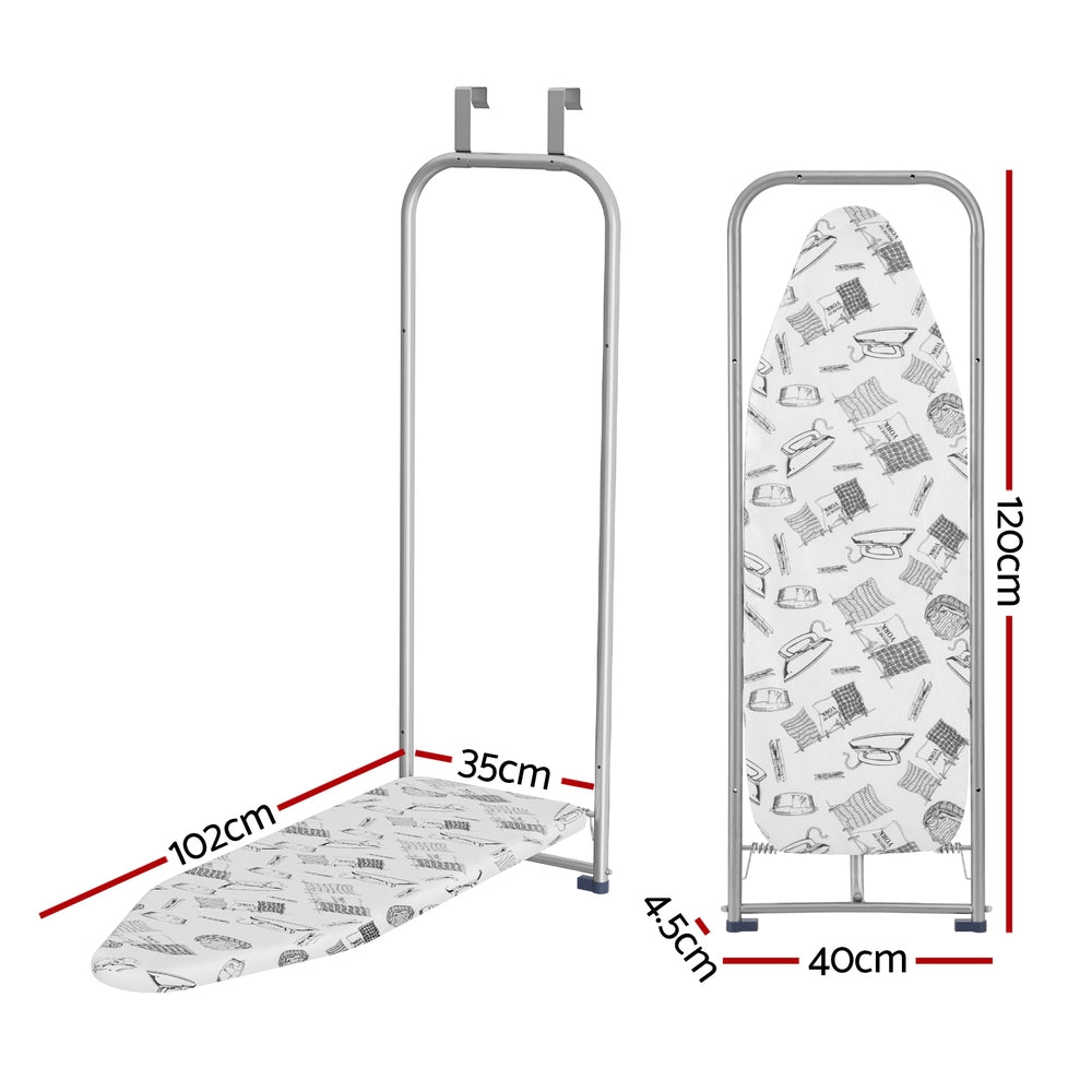 Artiss Ironing Board Wall Mounted Foldable White Artiss