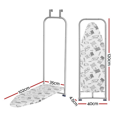 Artiss Ironing Board Wall Mounted Foldable White