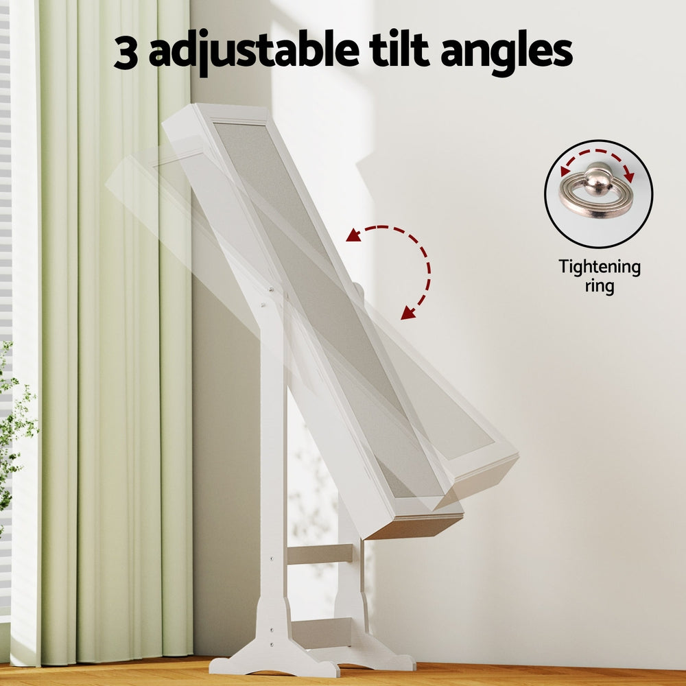 Artiss Jewellery Cabinet Mirror Free Standing Does Not Apply
