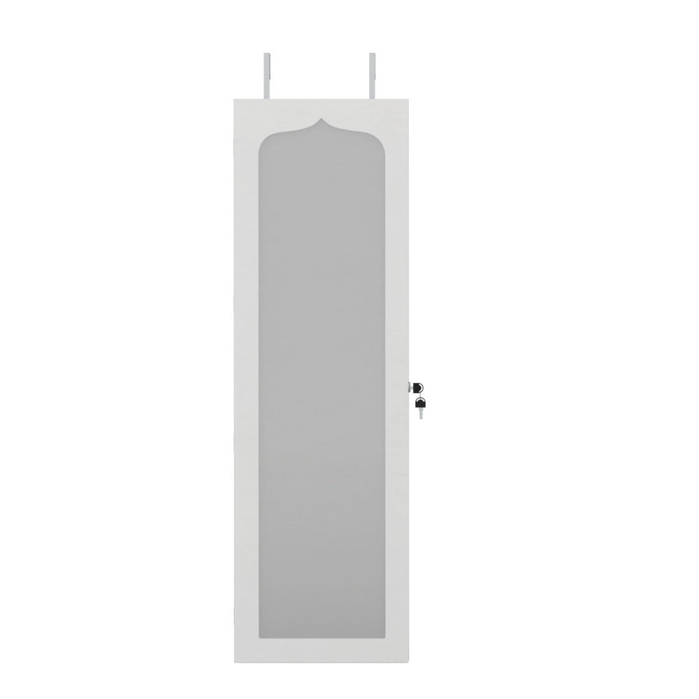 Artiss Jewellery Cabinet LED Mirror Lockable Does Not Apply