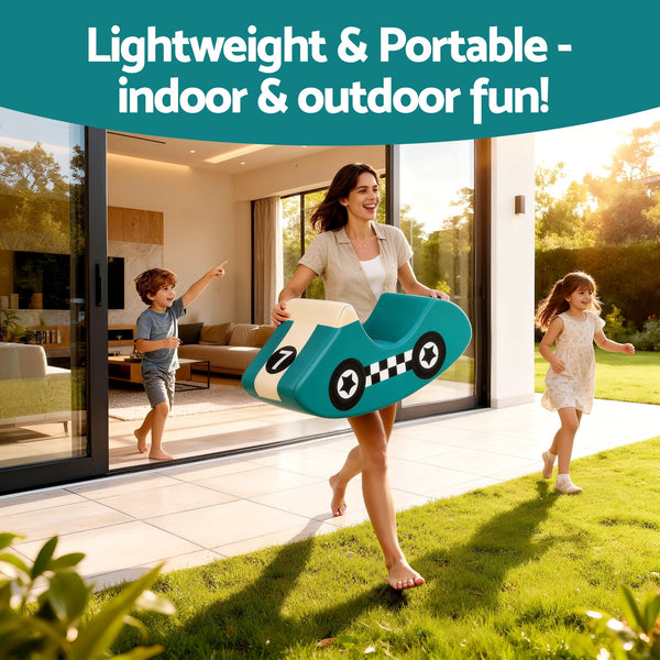 Kids Climbing Blocks Foam Toddler Playset Soft Indoor Climbing Toy Rocker Awezingly