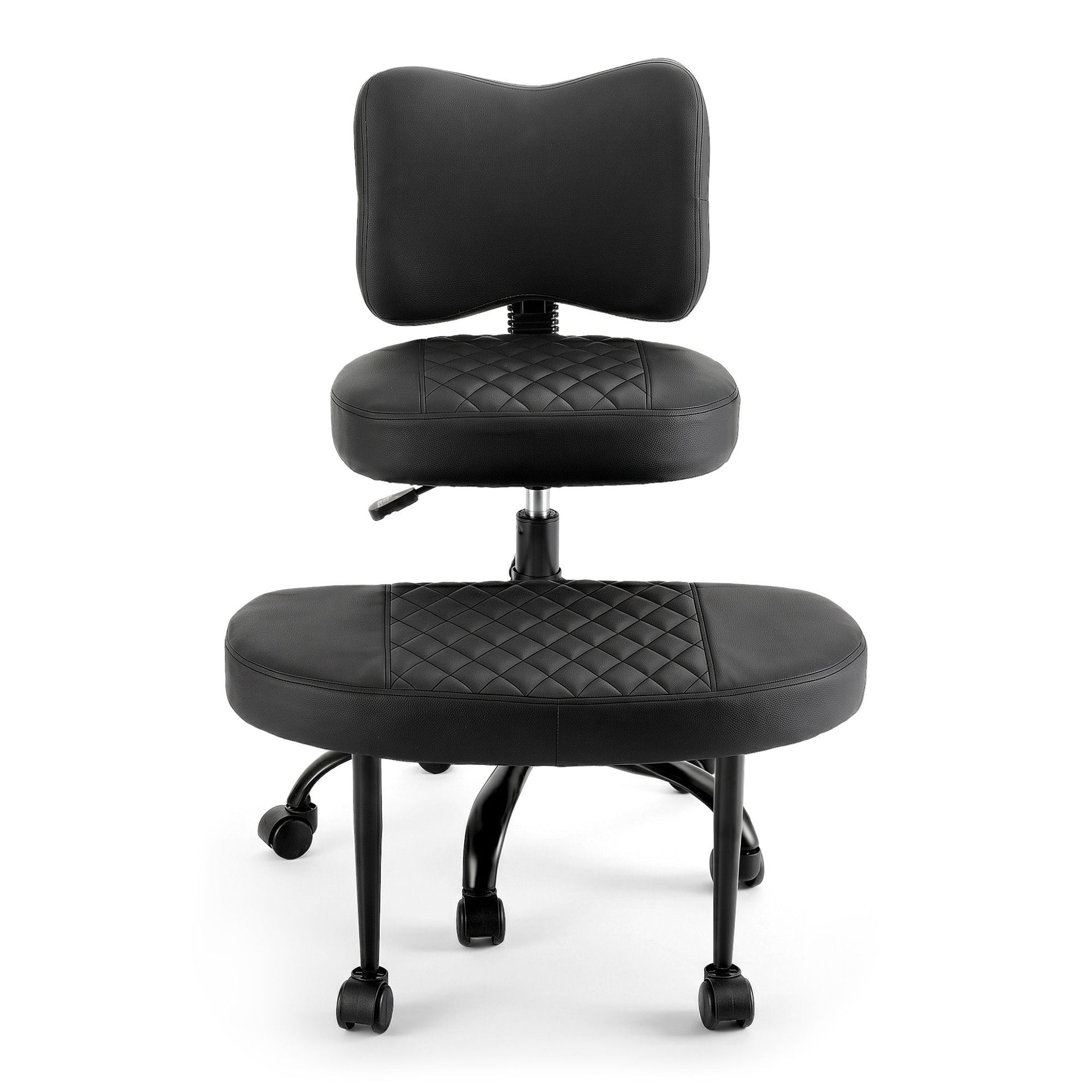 Artiss Cross Legged Kneeling Chair Adjustable Meditation Ergonomic Office Seat Awezingly