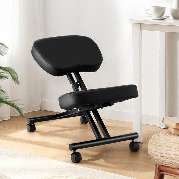 Artiss Kneeling Chair Ergonomic Office Chairs Home Knee Seat Posture Stretch Rest Awezingly