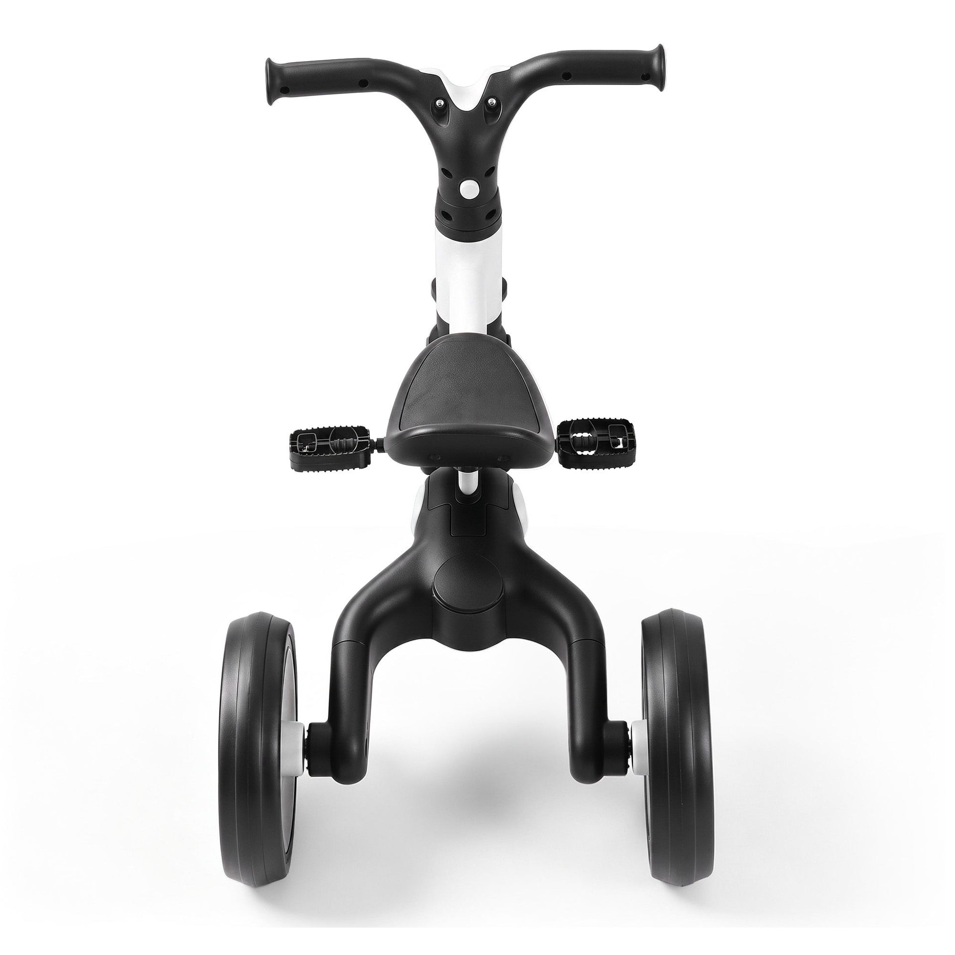 RIGO Tricycle Bike, Kids Bike with 3 wheels, Carbon Steel 70cm White Awezingly