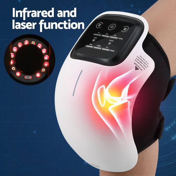 Livemor Knee Massager Vibration Infrared Heating Therapy Machine Elbow Awezingly