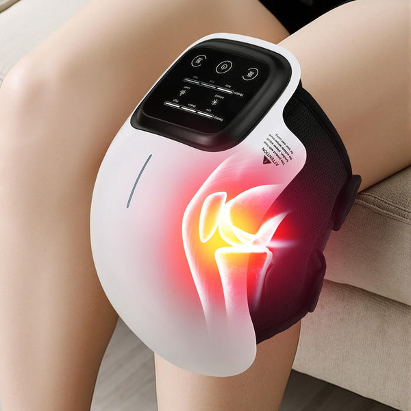 Livemor Knee Massager Vibration Infrared Heating Therapy Machine Elbow Awezingly