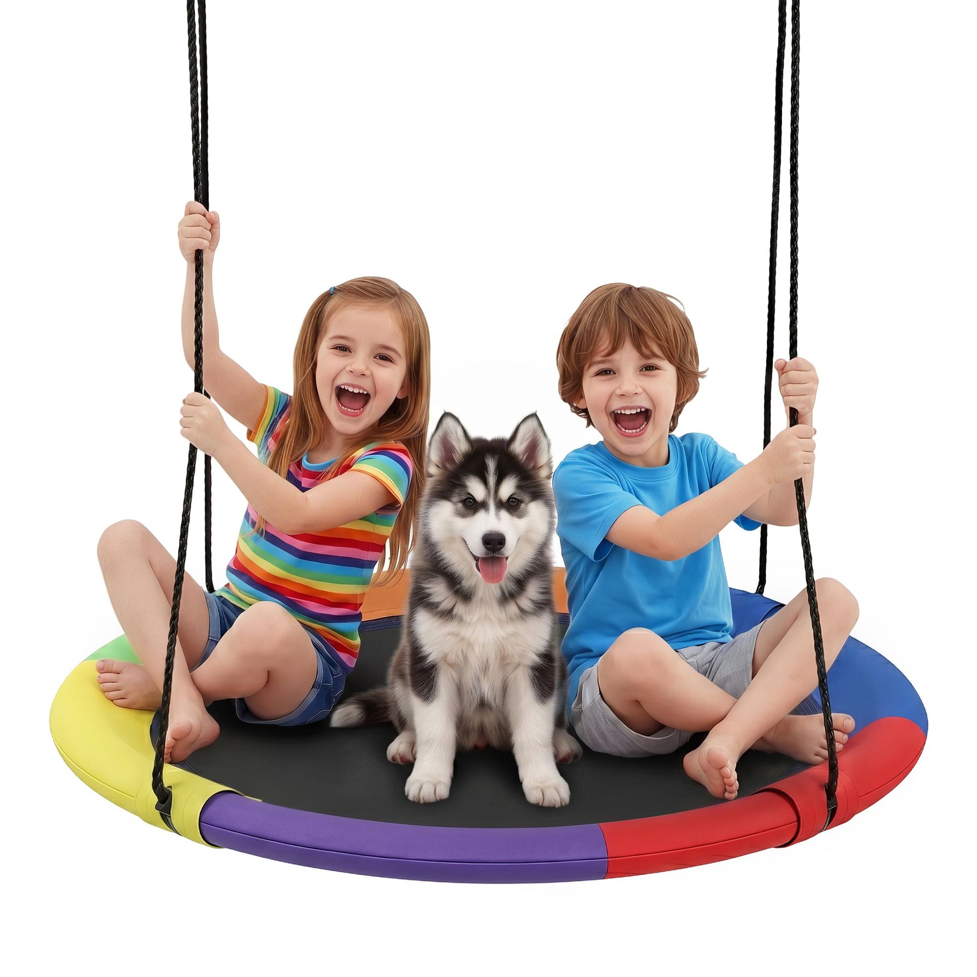 Gardeon Tree Swing Hammock 100cm for Backyard Porch Outside Playground Gardeon