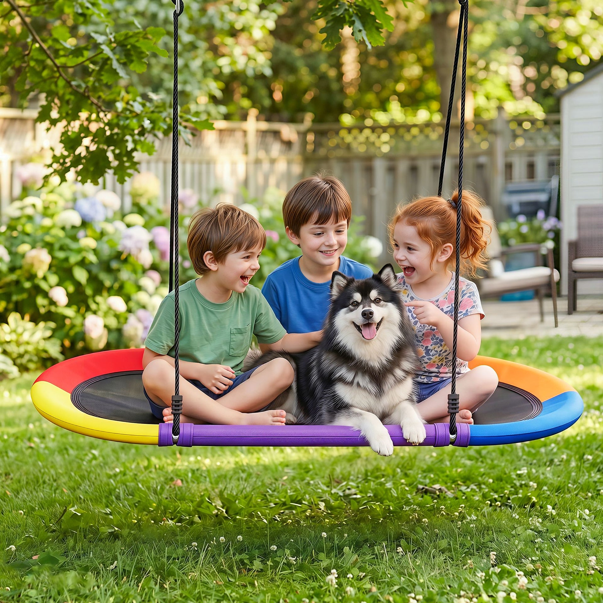 Gardeon Tree Swing Hammock 150cm for Backyard Porch Outside Playground Gardeon