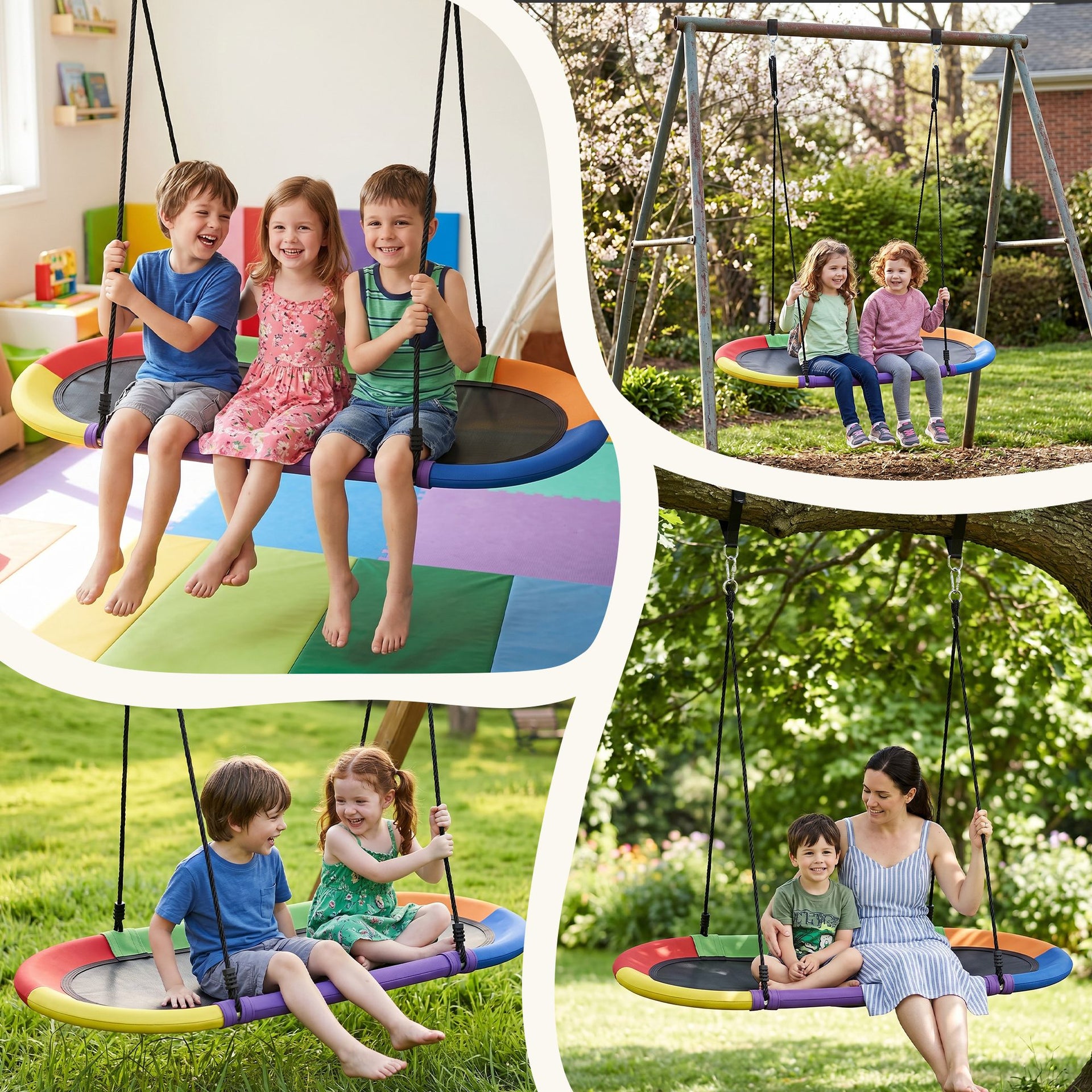 Gardeon Tree Swing Hammock 150cm for Backyard Porch Outside Playground Gardeon