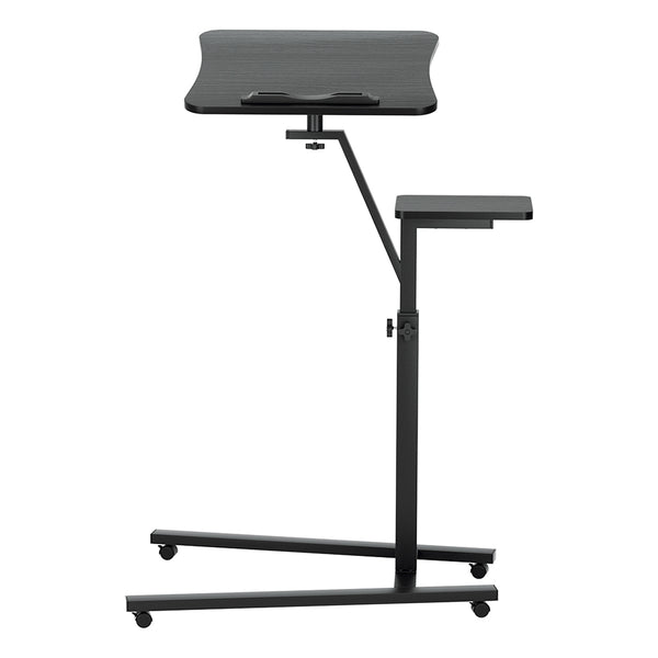 Artiss Laptop Desk Computer Table Height Adjustable Tiltable Mouse Board Black Artiss