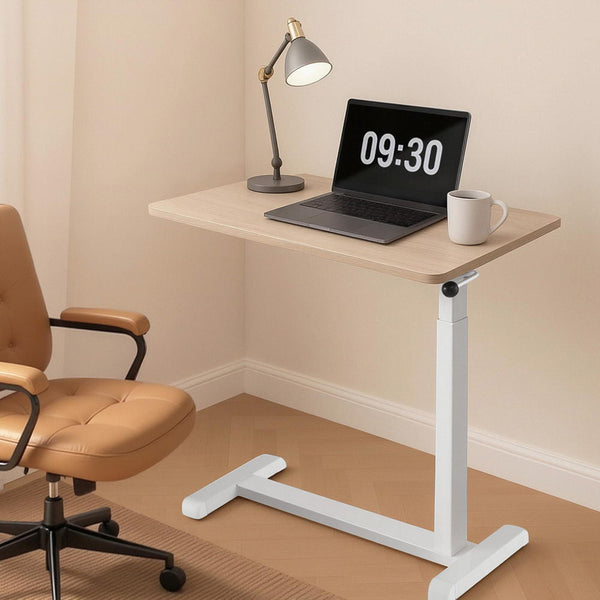 Artiss Laptop Desk Height Adjustable Mobile Workstation Computer Desks 70CM Awezingly