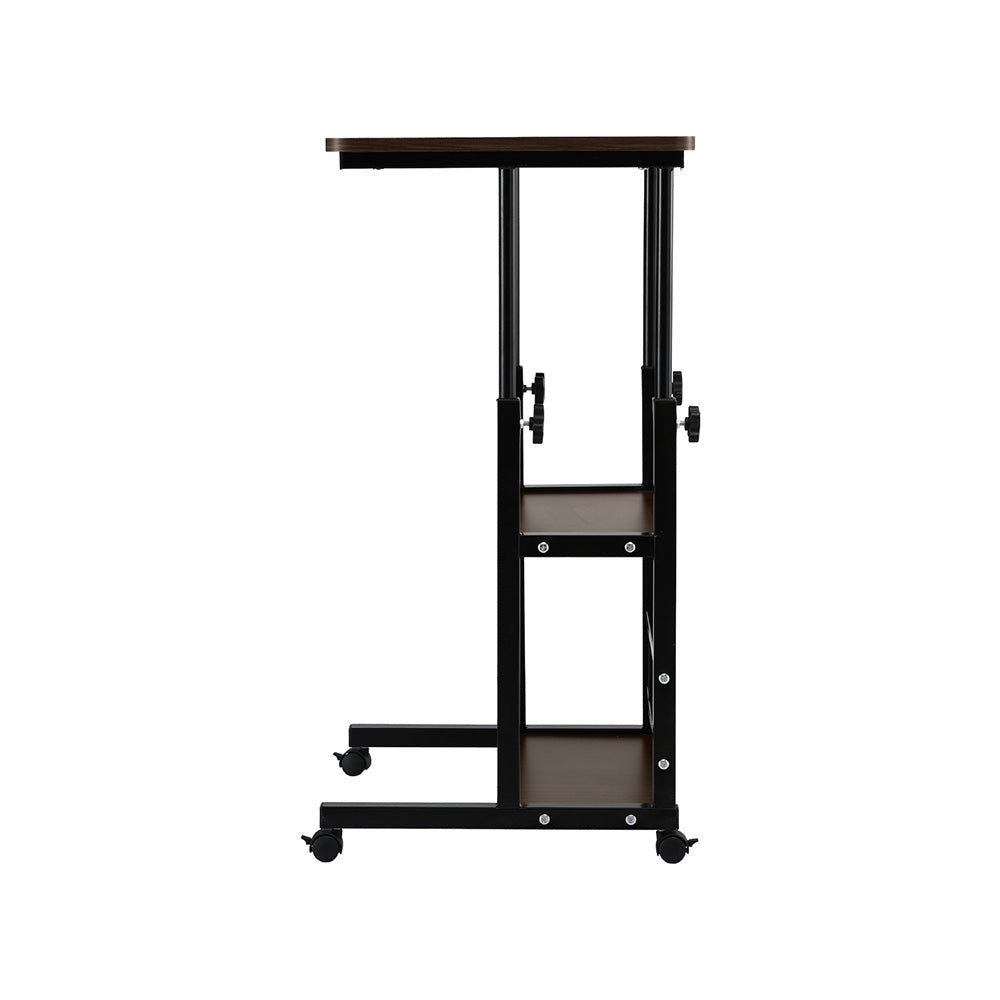 Artiss Laptop Desk Height Adjustable Mobile Workstation Computer Desks 60CM Awezingly
