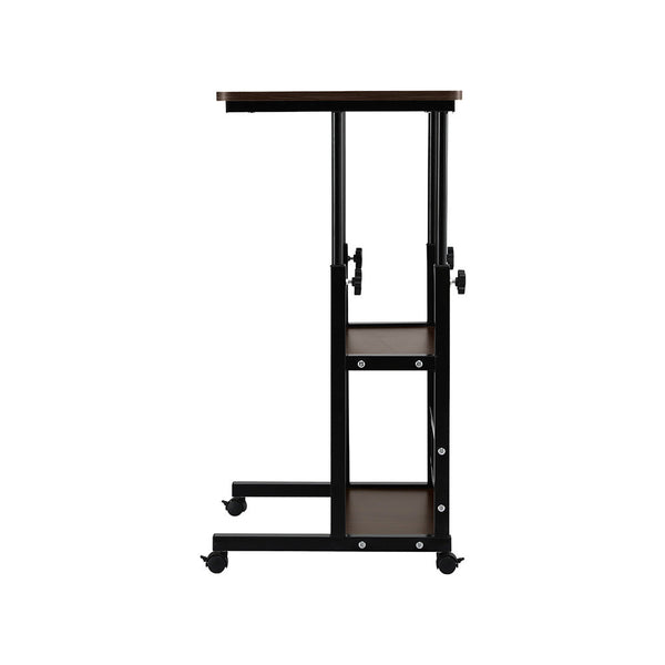 Artiss Laptop Desk Height Adjustable Mobile Workstation Computer Desks 60CM Awezingly