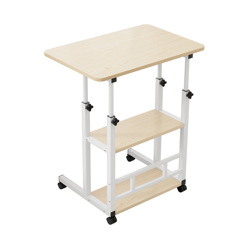 Artiss Laptop Desk Height Adjustable Mobile Workstation Computer Desks 60CM Awezingly