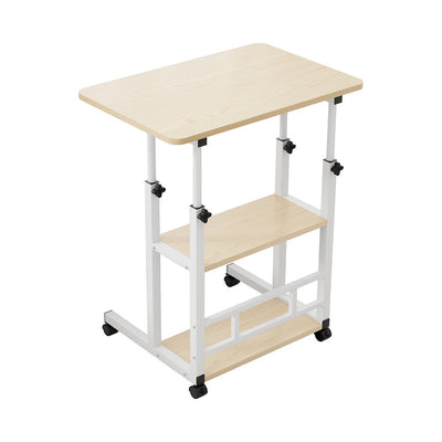 Artiss Laptop Desk Height Adjustable Mobile Workstation Computer Desks 60CM