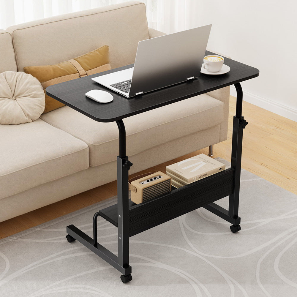 Artiss Laptop Desk Portable Sit Stand Desks Height Adjustable Workstation 80CM Awezingly