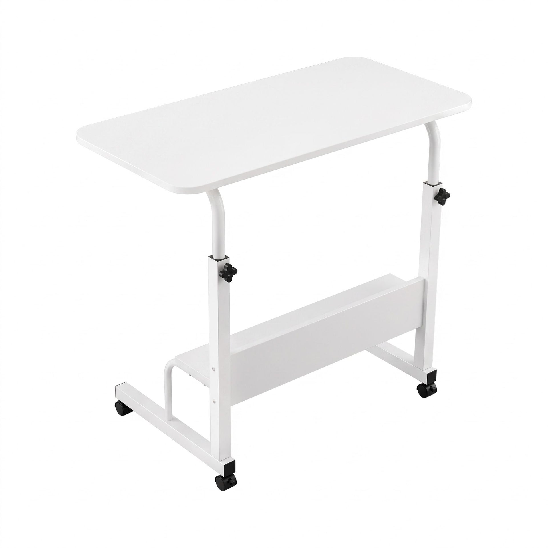 Artiss Laptop Desk Portable Sit Stand Desks Height Adjustable Workstation 80CM White Awezingly