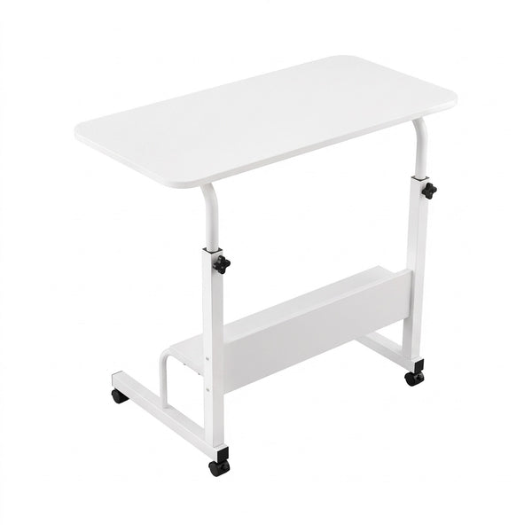 Artiss Laptop Desk Portable Sit Stand Desks Height Adjustable Workstation 80CM White Awezingly