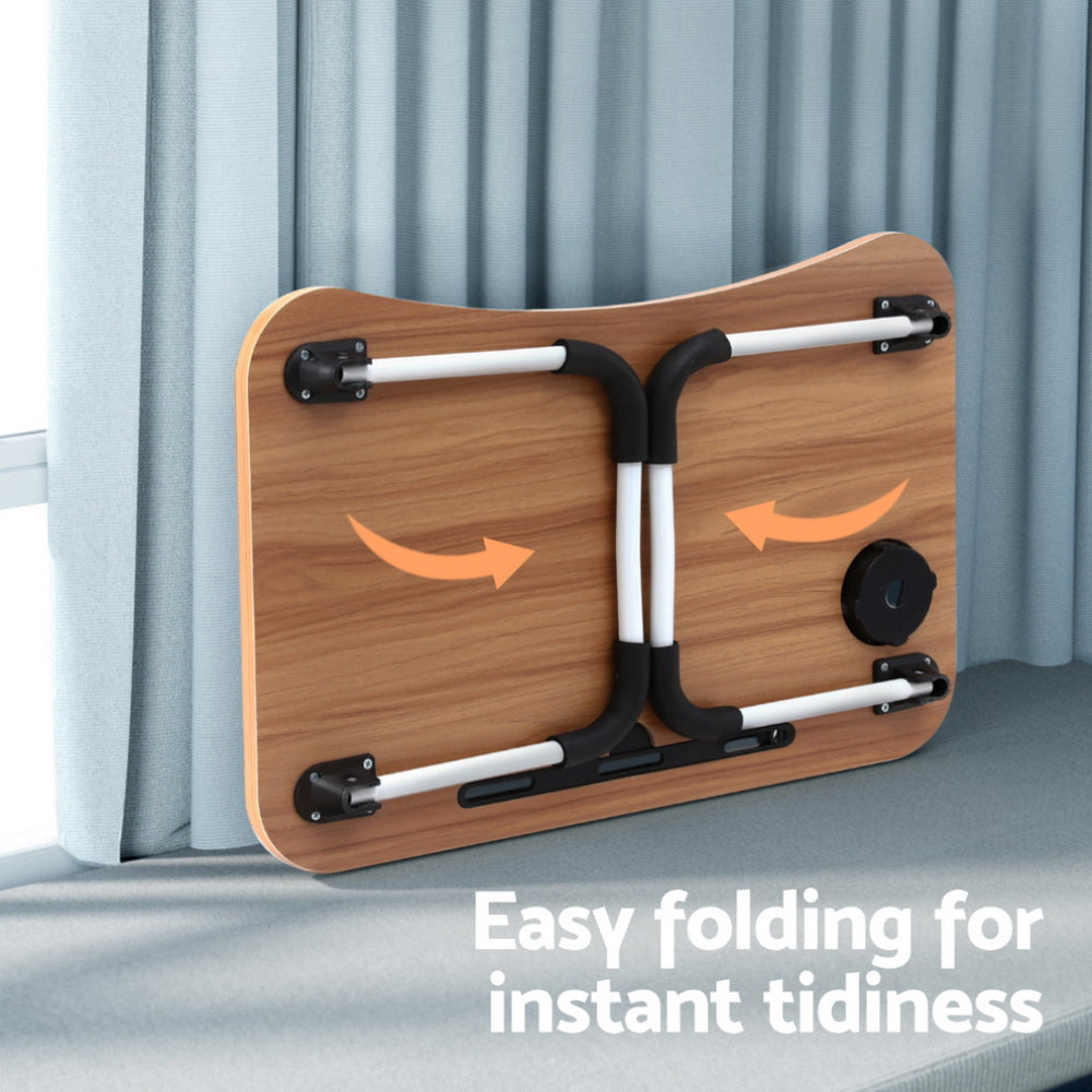 Laptop Desk Table Foldable Stand Lap Tray Sofa Bed Portable Adjustable Desks Artiss