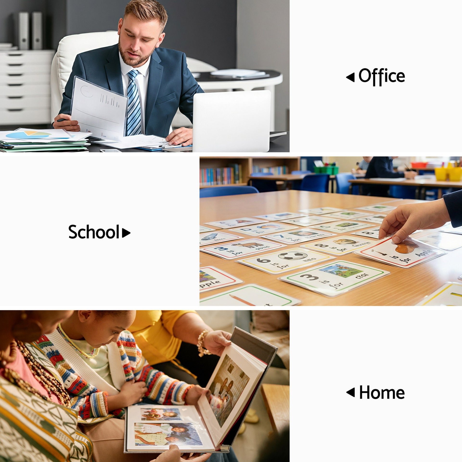 Devanti A4 Laminator Machine, Hot & Cold Thermal Fast Lamination Anti-Jam Laminator for Office School Home Document Photo Card Handmade A4 A5 A6, White Awezingly