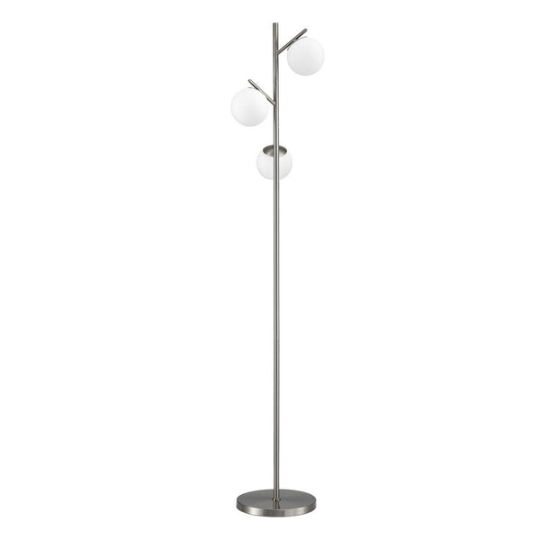 Artiss 3-Light Tree Floor Lamp 165cm Tall Standing Light with Sphere Glass Shades for Modern Homes Awezingly