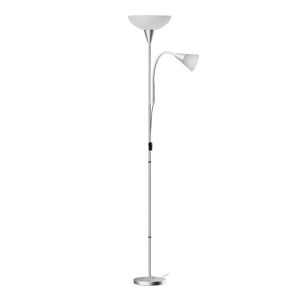 Artiss Floor Lamp Mother and Child Modern Home Living Room Office Reading Silver Artiss
