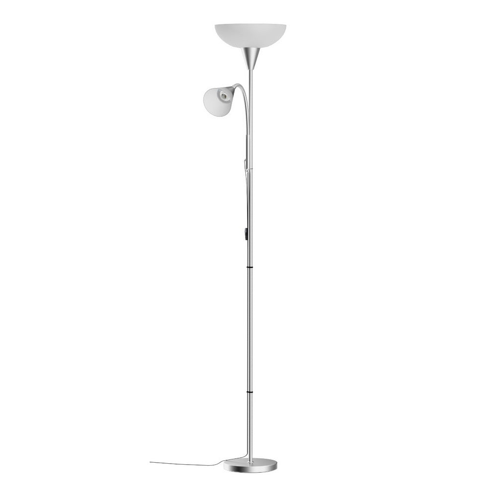 Artiss Floor Lamp Mother and Child Modern Home Living Room Office Reading Silver Artiss
