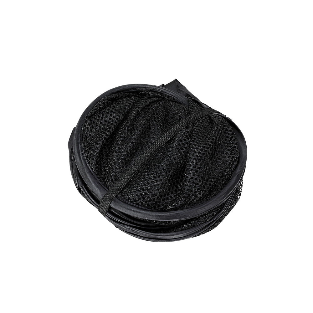 Artiss 2X Laundry Basket Hamper Foldable Black Artiss