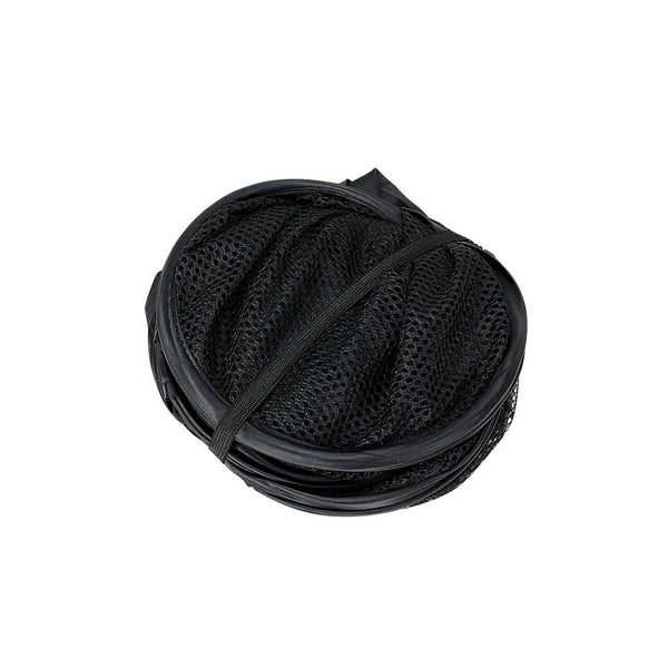 Artiss 2X Laundry Basket Hamper Foldable Black Artiss