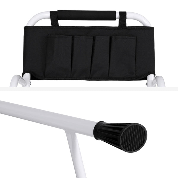 Giantz 4 Step Ladder Multi-Purpose Folding Steel Platform Tool Bag Handrails Does not apply