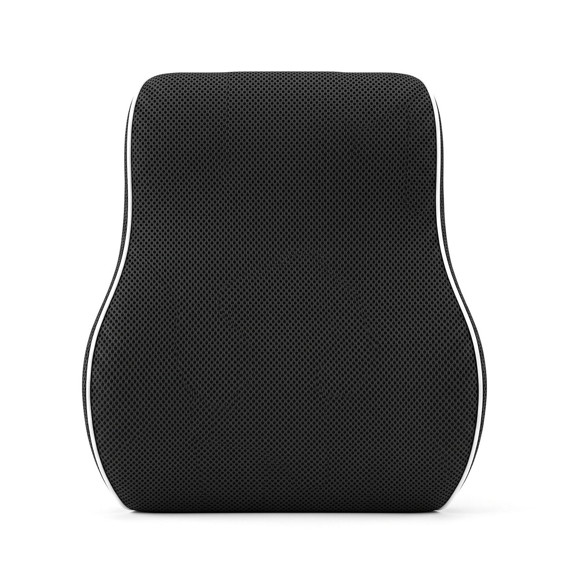 Artiss Ergonomic Lumbar Support Cushion for Office Chair and Car Memory Foam Lumbar Pillow for Back, Breathable Back Support Pillow with Adjustable Straps for Office Gaming Car Home Awezingly