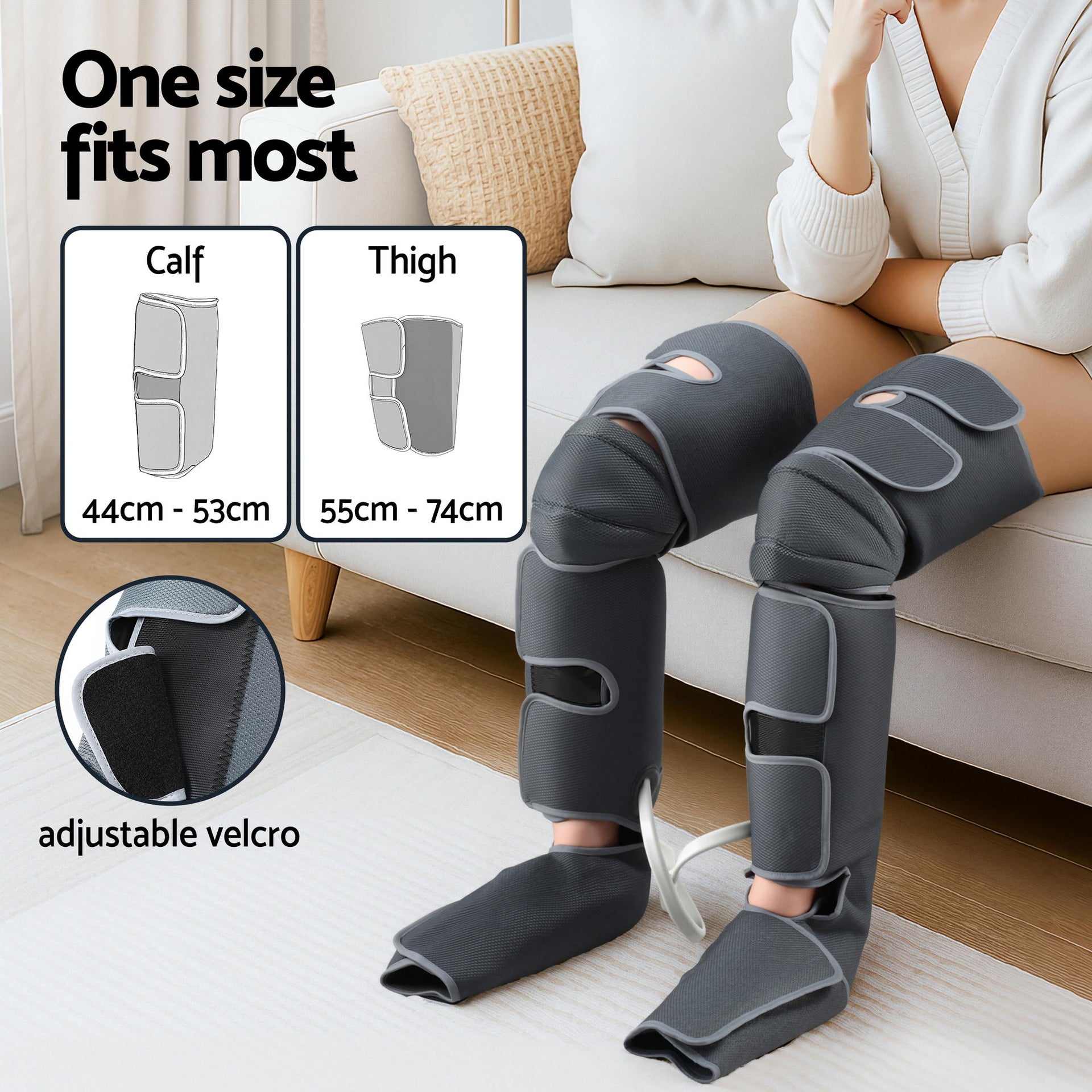 Livemor Electric Leg Foot Massager Air Wrap With Shiatsu Neck Massager Heating Awezingly