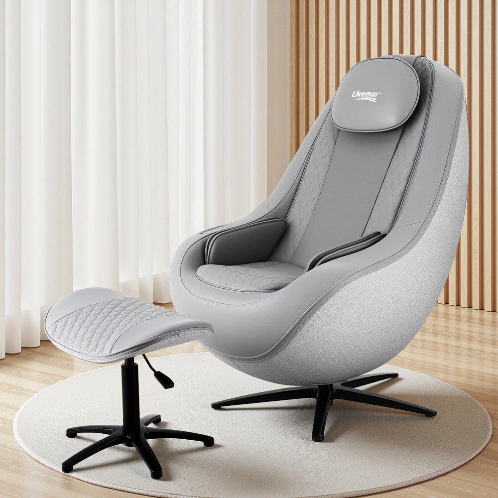 Livemor Massage Chair Electric Recliner Home Massager 3D ROLI Awezingly