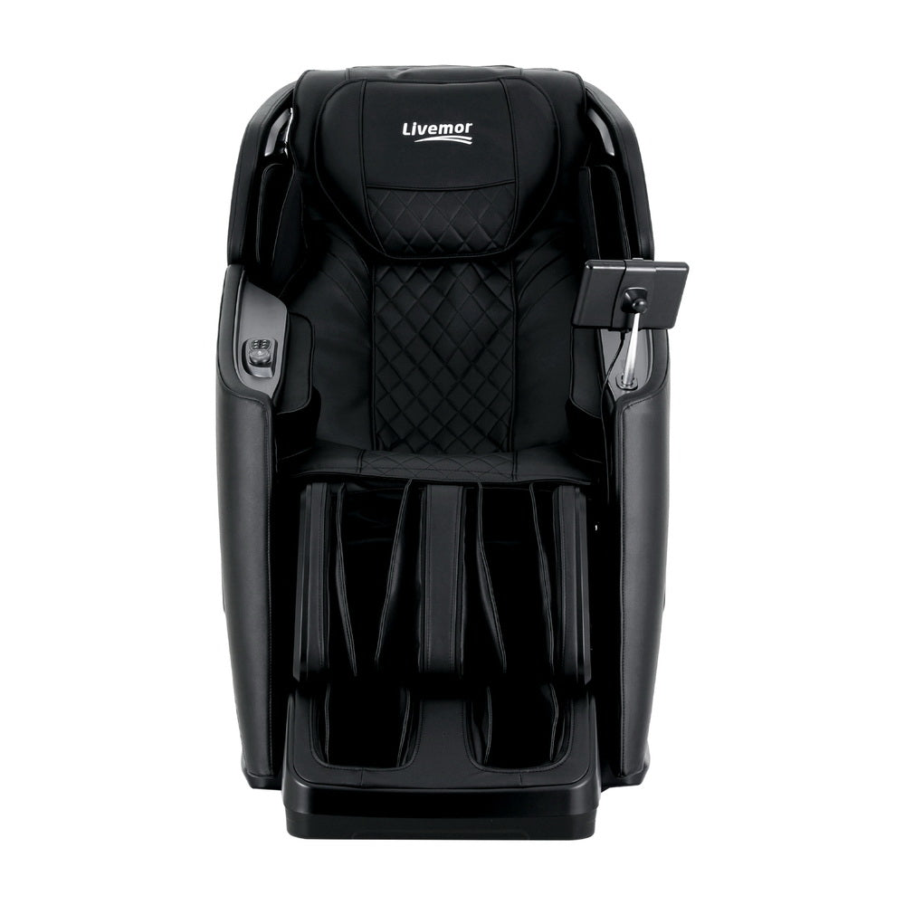Livemor 4D Massage Chair Electric Recliner Home Massager Black Livemor