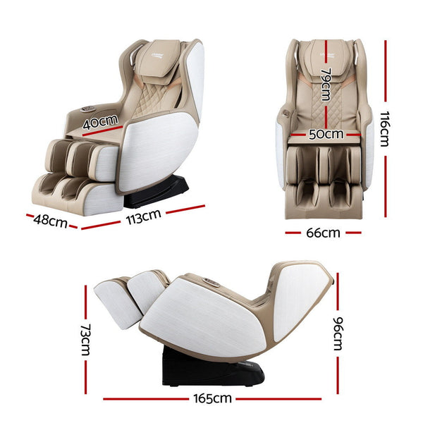 Livemor Massage Chair Electric Recliner Home Massager 3D OLIN Awezingly