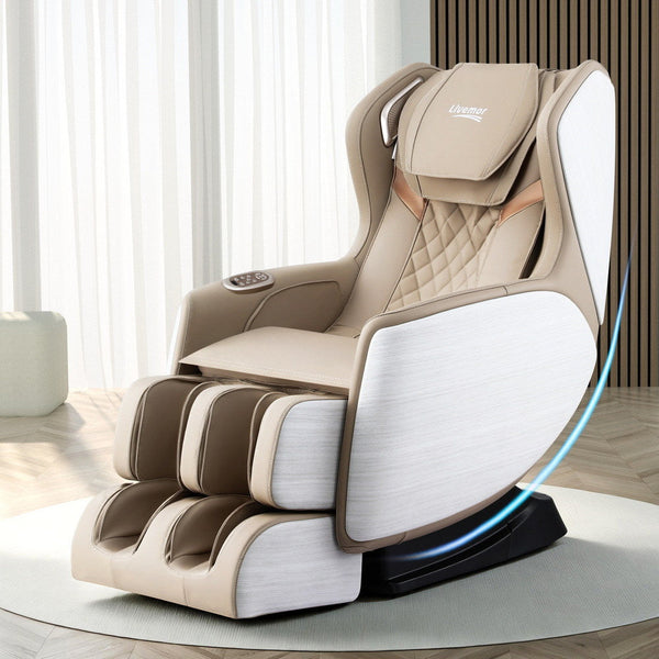 Livemor Massage Chair Electric Recliner Home Massager 3D OLIN Awezingly