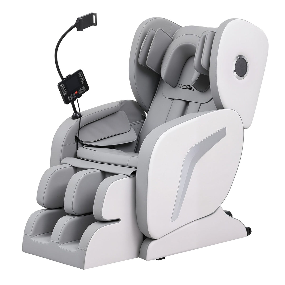 Livemor Full Body Massage Chair VEGA, Foot Roller, Waist & Calf Heat, Recliner, Airbags Compression Awezingly