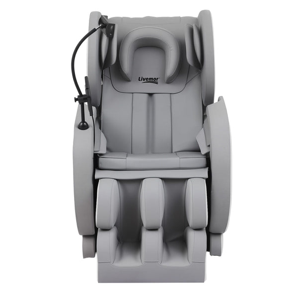 Livemor Full Body Massage Chair VEGA, Foot Roller, Waist & Calf Heat, Recliner, Airbags Compression Awezingly