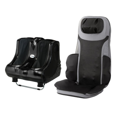 Livemor Massage Cushion Heating Massage Seats With Calf Foot Massager