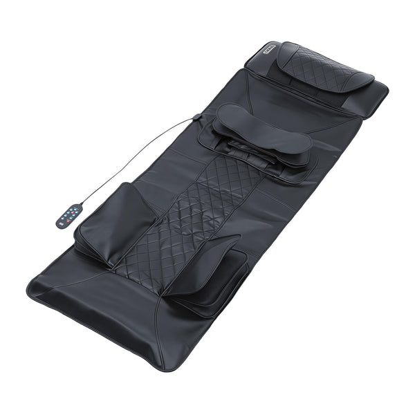 Livemor Massage Mat Heated Kneading Neck Massager Lumbar Airbag Stretch