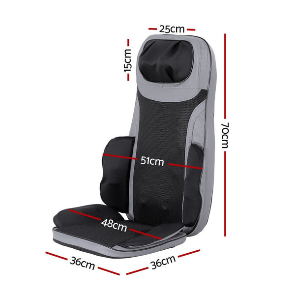 Livemor 8-nodes Full Back Massage Cushion Heating Massage Seats Livemor