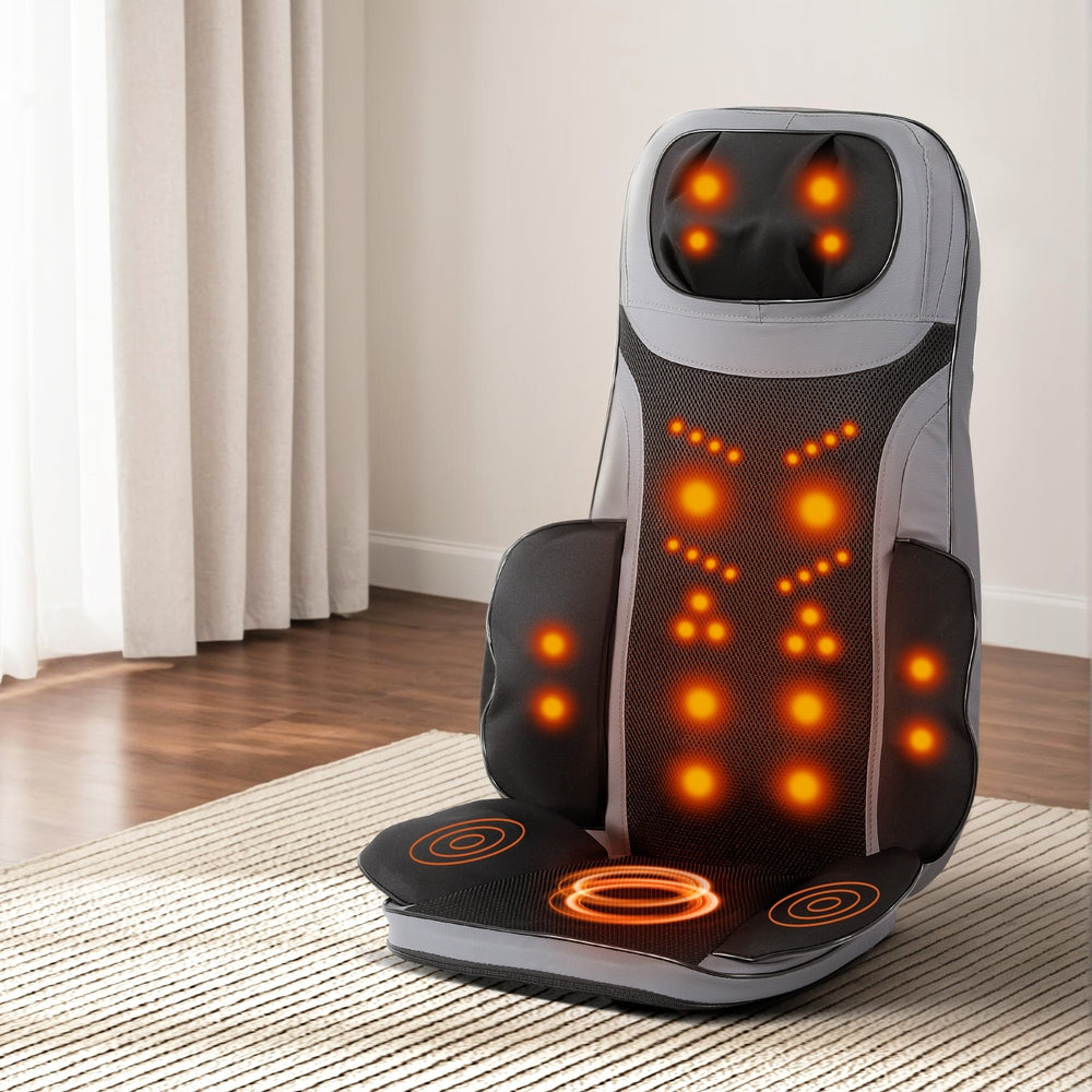 Livemor 8-nodes Full Back Massage Cushion Heating Massage Seats Livemor