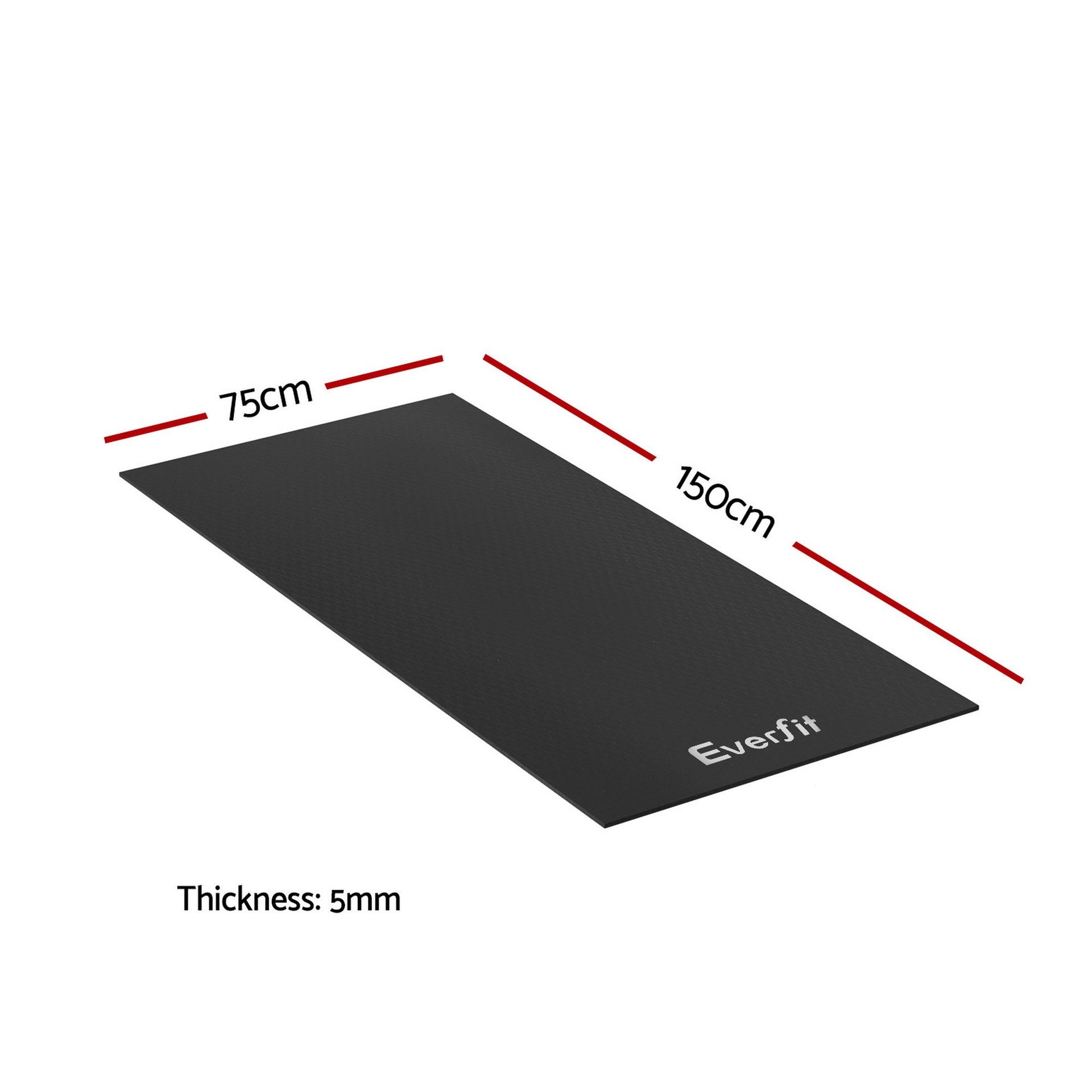 Everfit Exercise Equipment Mat Treadmill Floor Rug Home Gym Fitness Yoga 1.5M Awezingly