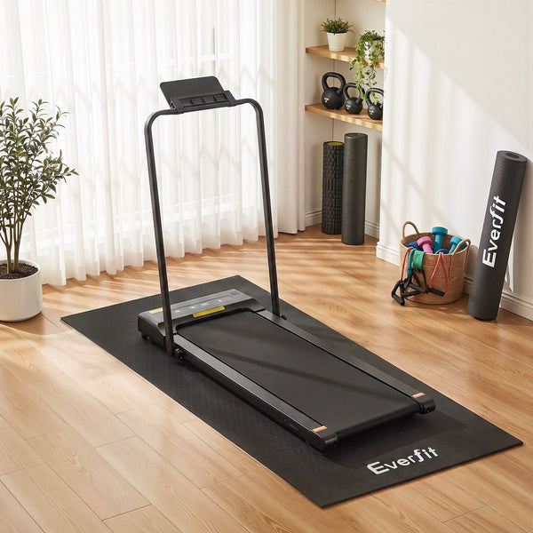 Everfit Exercise Equipment Mat Treadmill Floor Rug Home Gym Fitness Yoga 1.5M Awezingly