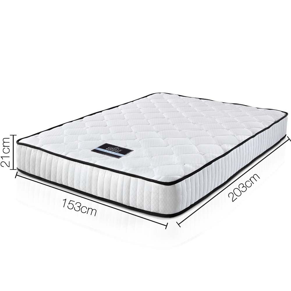 Giselle Bedding Peyton Pocket Spring Mattress 21cm Thick Queen Giselle Bedding